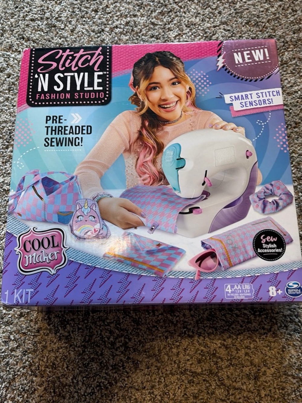 Stitch 'N Style Fashion Studio Sewing Kit - Pink & Purple